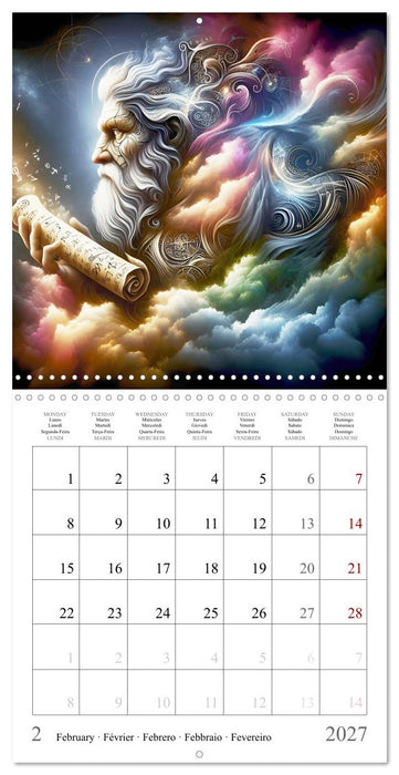 Spécialistes spirituels (CALVENDO Calendrier mensuel 2027)