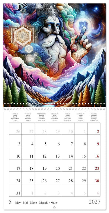 Spécialistes spirituels (CALVENDO Calendrier mensuel 2027)