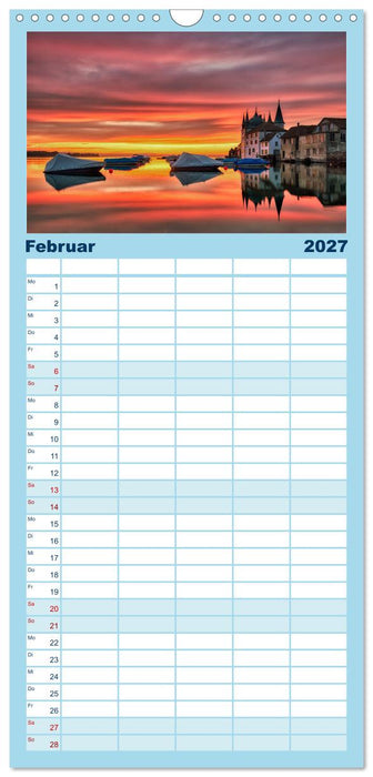 Bodensee-Stimmungen (CALVENDO Familienplaner 2027)