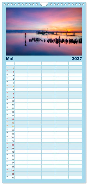 Bodensee-Stimmungen (CALVENDO Familienplaner 2027)