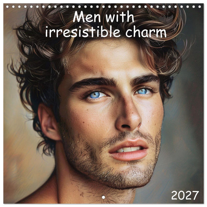 Men with irresistible charm (CALVENDO Monthly Calendar 2027)