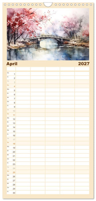Brückenromantik (CALVENDO Familienplaner 2027)