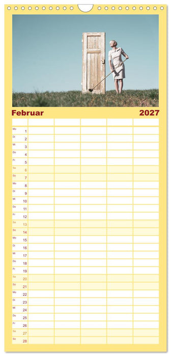 RAUSGEPUTZT UND GLATTGESPIEGELT (CALVENDO Familienplaner 2027)