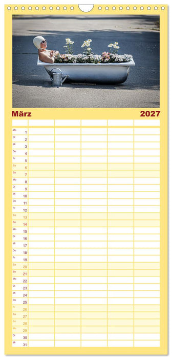 RAUSGEPUTZT UND GLATTGESPIEGELT (CALVENDO Familienplaner 2027)