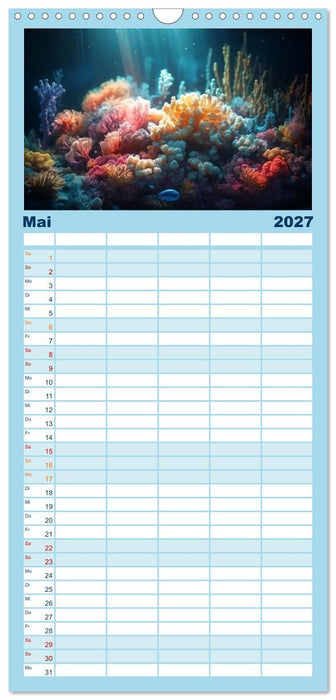 Fischfantasie (CALVENDO Familienplaner 2027)