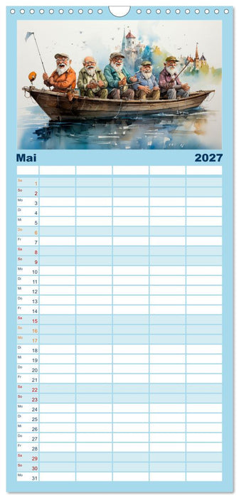 Lustiges Rentner Leben (CALVENDO Familienplaner 2027)