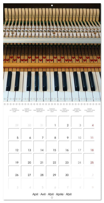 Piano Moments (CALVENDO Monthly Calendar 2027)