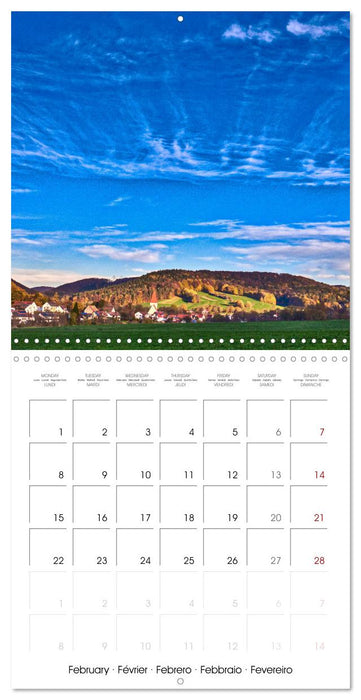 Les paysages d'Allemagne (CALVENDO Calendrier mensuel 2027)