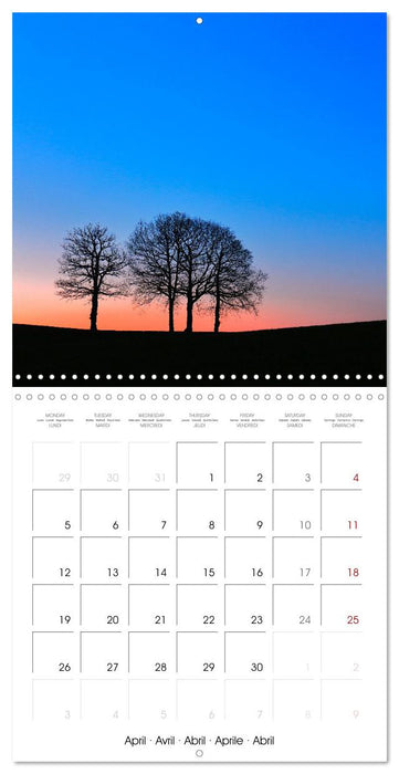 Les paysages d'Allemagne (CALVENDO Calendrier mensuel 2027)