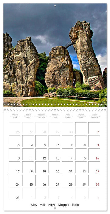Les paysages d'Allemagne (CALVENDO Calendrier mensuel 2027)