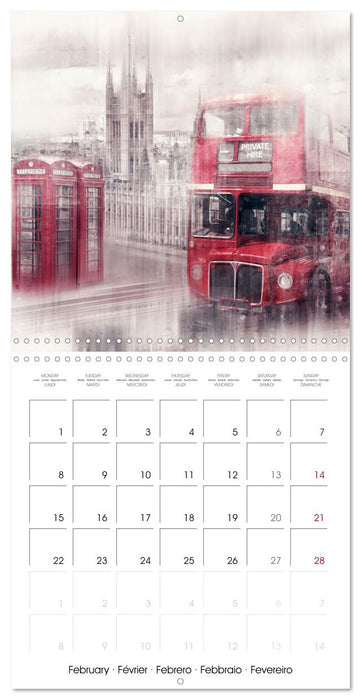 URBAN ART Amazing Cityscapes (CALVENDO Monthly Calendar 2027)