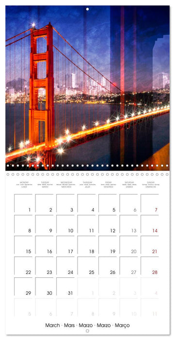 URBAN ART Amazing Cityscapes (CALVENDO Monthly Calendar 2027)