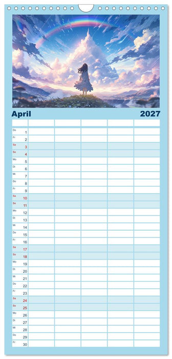 Der Mädchen-Kalender (CALVENDO Familienplaner 2027)