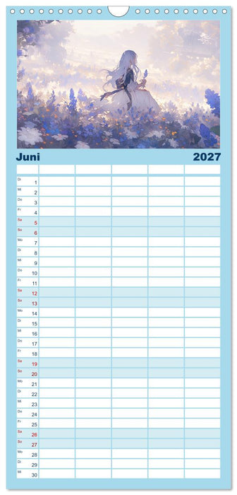 Der Mädchen-Kalender (CALVENDO Familienplaner 2027)