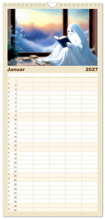 Korbinian, der kleine Geist (CALVENDO Familienplaner 2027)