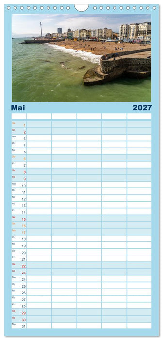 Großbritannien - England (CALVENDO Familienplaner 2027)