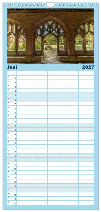 Großbritannien - England (CALVENDO Familienplaner 2027)