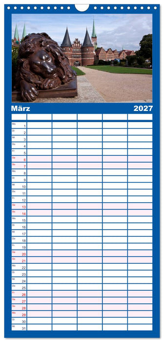 Welterbe - Kultur und Natur in Deutschland (CALVENDO Familienplaner 2027)