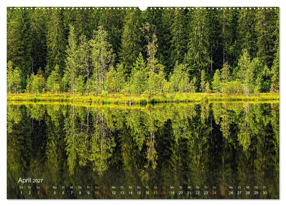 Nordschwarzwald - wo Natur auf Geschichte trifft (CALVENDO Premium Wandkalender 2027)
