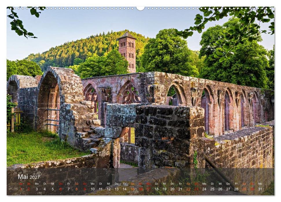 Nordschwarzwald - wo Natur auf Geschichte trifft (CALVENDO Premium Wandkalender 2027)