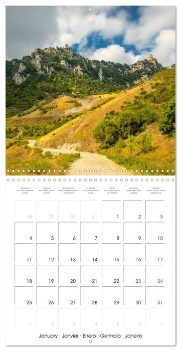 San Marino the oldest Republic in the world (CALVENDO Monthly Calendar 2027)