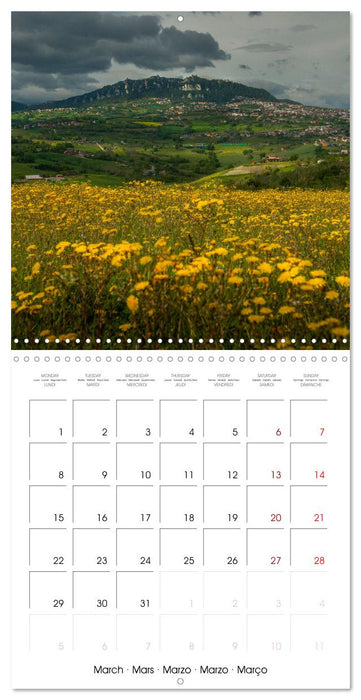 San Marino the oldest Republic in the world (CALVENDO Monthly Calendar 2027)