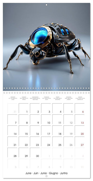 Mechanical Insects (CALVENDO Monthly Calendar 2027)