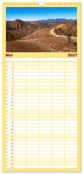 Outback Australien (CALVENDO Familienplaner 2027)
