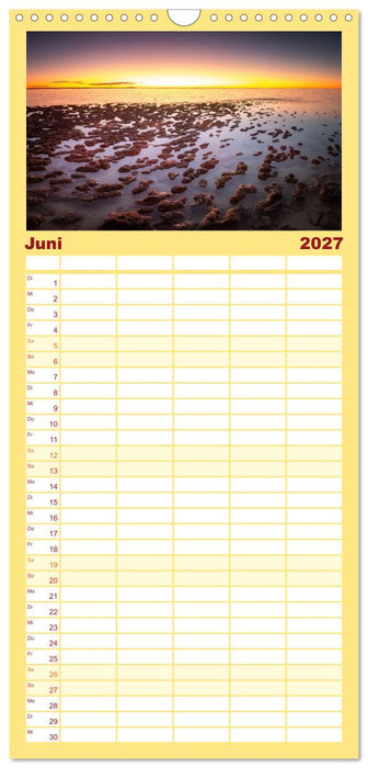 Outback Australien (CALVENDO Familienplaner 2027)