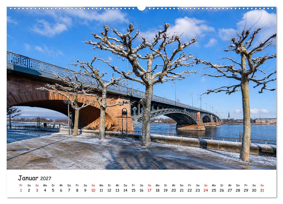 Mainz am Rhein. Zu Hause (CALVENDO Wandkalender 2027)