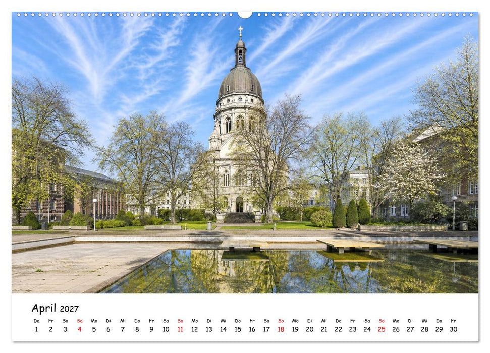 Mainz am Rhein. Zu Hause (CALVENDO Wandkalender 2027)