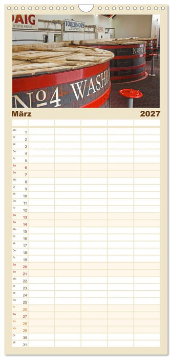 Whisky: Reine Geschmacksache (CALVENDO Familienplaner 2027)