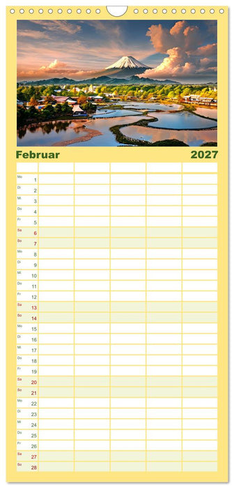 Zur Ruhe kommen Fantasiereisen mit KI (CALVENDO Familienplaner 2027)