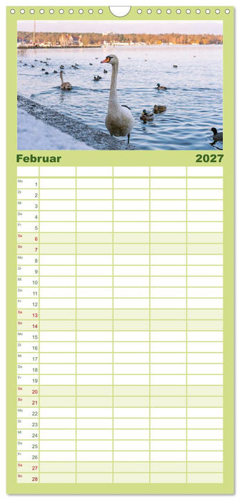 Berlin rund ums Jahr (CALVENDO Familienplaner 2027)