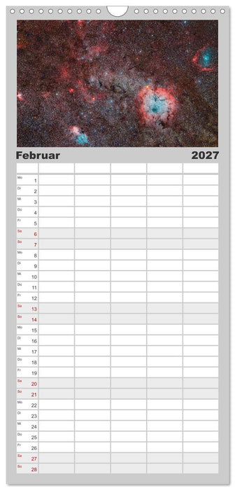 Deepsky XVII (CALVENDO Familienplaner 2027)