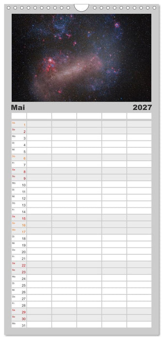 Deepsky XVII (CALVENDO Familienplaner 2027)