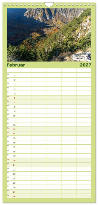 Montenegro - Welterbe Durmitor (CALVENDO Familienplaner 2027)