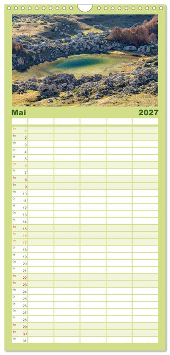 Montenegro - Welterbe Durmitor (CALVENDO Familienplaner 2027)