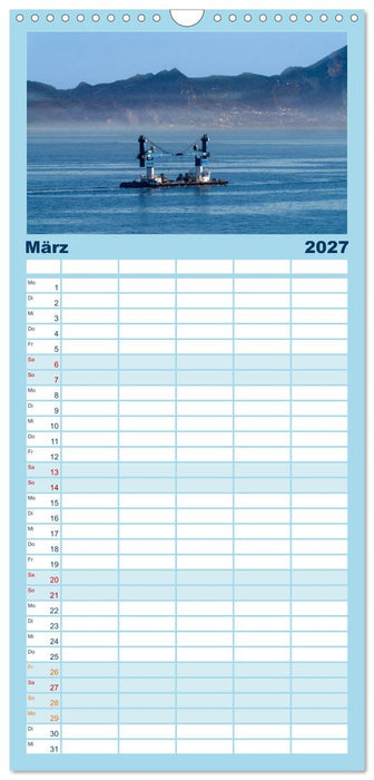 Hochseeschiffe (CALVENDO Familienplaner 2027)