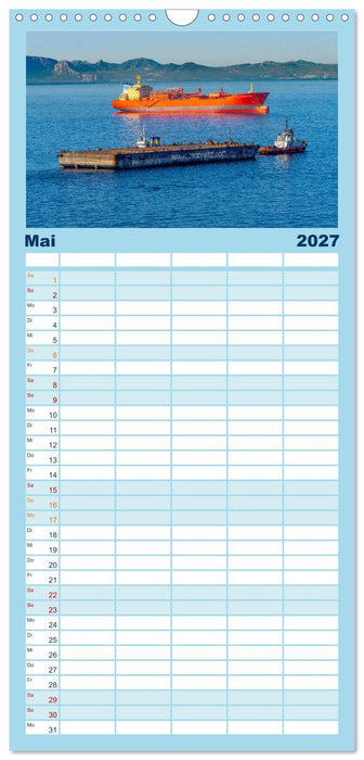 Hochseeschiffe (CALVENDO Familienplaner 2027)