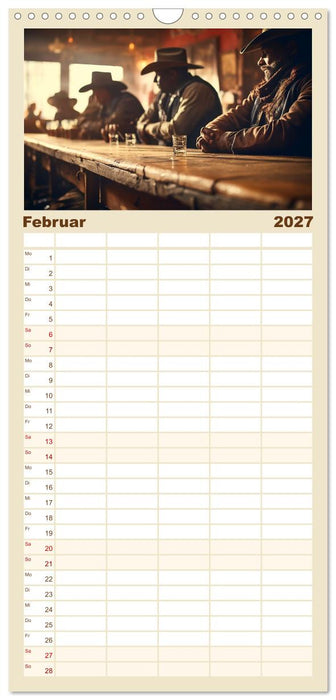 Western Life (CALVENDO Familienplaner 2027)