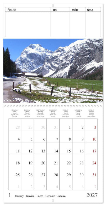 Just go for a run - your personal jogging successes (CALVENDO Monthly Calendar 2027)