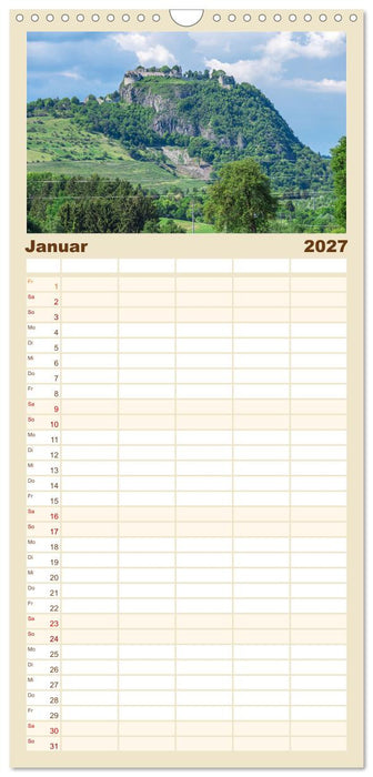 HEGAUBERGE (CALVENDO Familienplaner 2027)
