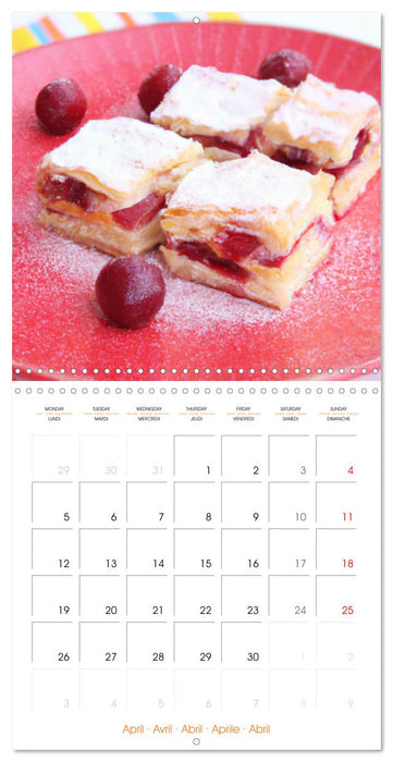 Art culinaire pâtisseries (CALVENDO Calendrier mensuel 2027)