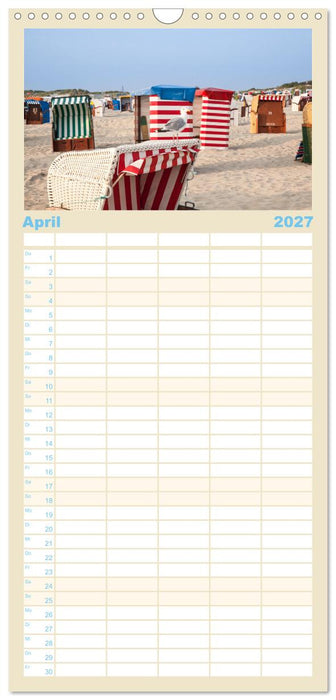 Moin Borkum (CALVENDO Familienplaner 2027)