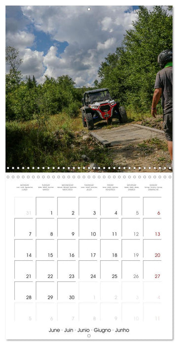 ATV/UTV Trail Riding in New England (CALVENDO Monthly Calendar 2027)