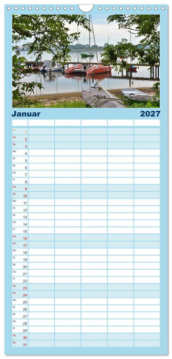 Heiligenhafen immer wieder (CALVENDO Familienplaner 2027)