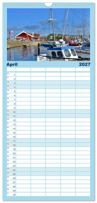 Heiligenhafen immer wieder (CALVENDO Familienplaner 2027)