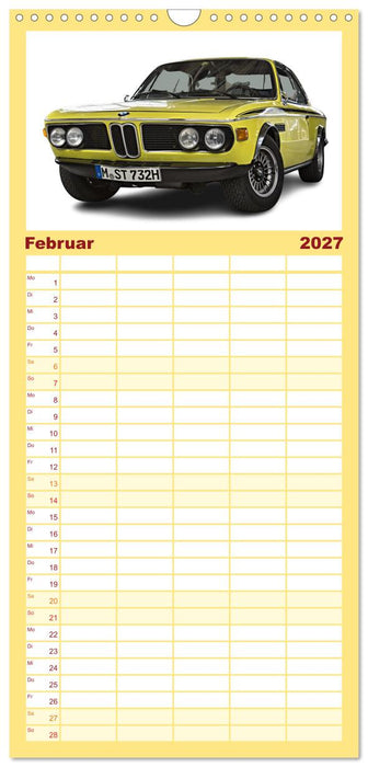 Mein Autokalender (CALVENDO Familienplaner 2027)
