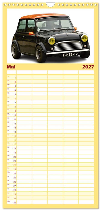 Mein Autokalender (CALVENDO Familienplaner 2027)